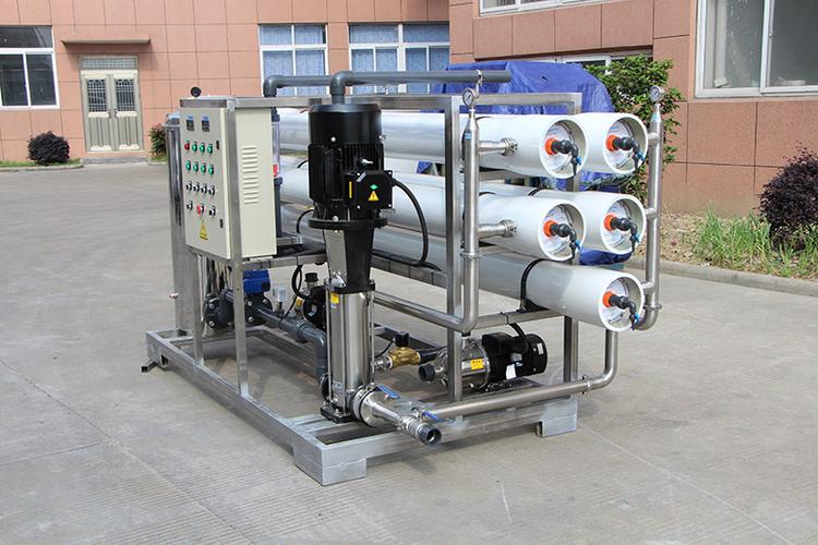 9吨双级大型自动反渗透水处理设备 工业二级纯水机自来水过滤装置